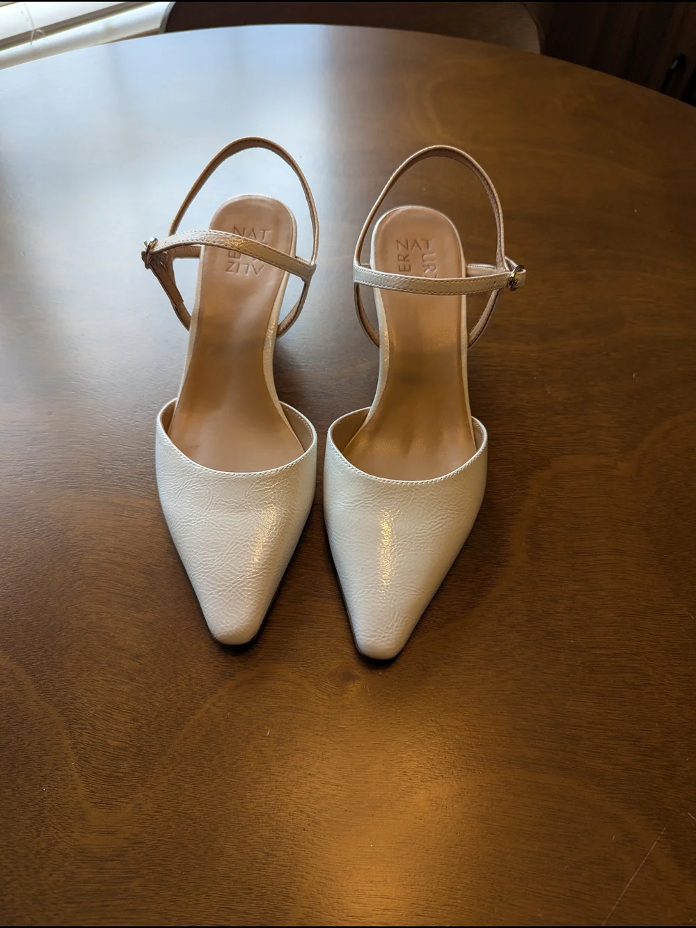 Naturalizer Tara Pump Warm White Glazed